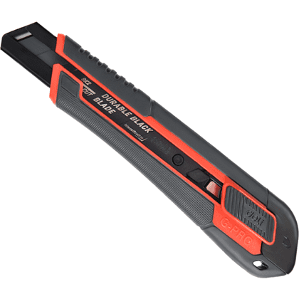 Нож строительный Deli YS EDL018G, 18 мм, универсальный