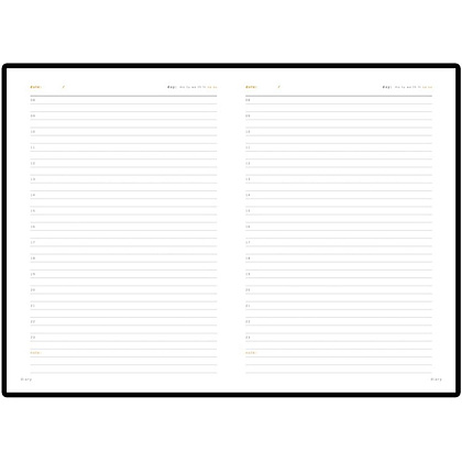 Ежедневник недатированный "Polo", А5, 320 страниц, красный - 2