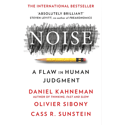 Книга на английском языке "Noise", Daniel Kahneman