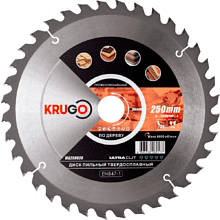 Диск пильный Krugo, 250x30 мм, 36Т