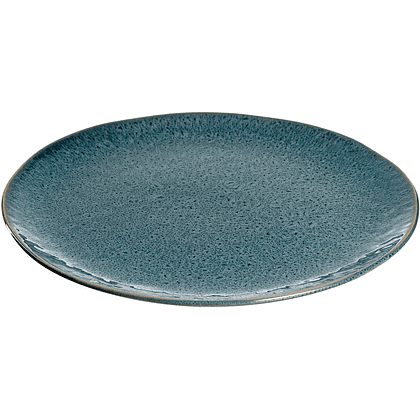 Тарелка керамическая "Matera", 27 см, голубая