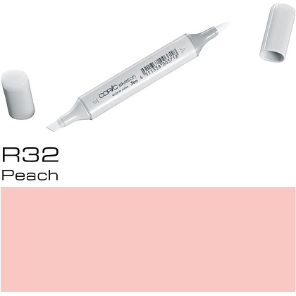 Маркер перманентный "Copic Sketch", R-32 персиковый