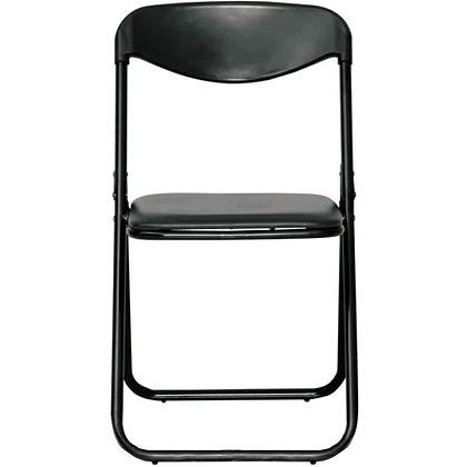 Стул для посетителей JACK BLACK кожзам, черный - 4