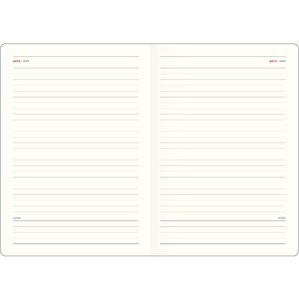 Ежедневник недатированный InFolio "Care", A5, 192 страницы, линованный, коричневый - 6