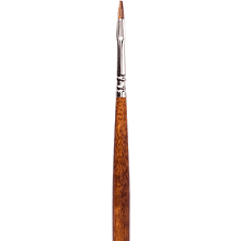 Кисть "Escoda Versatil Brush L/H", синтетика, темно-коричневый, плоская, №2