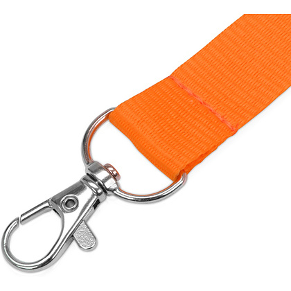 Тесьма с карабином для бейджа "839122", оранжевый - 2
