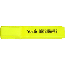 Маркер текстовый "Yesli:", желтый