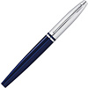 Ручка-роллер "Cross Calais Chrome&Blue Lacquer", 0.7 мм, синий, серебристый, стерж. черный - 3