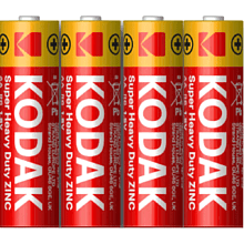 Батарейки солевые Kodak Super Heavy Duty Zinc, AAA, R03-4BL, 4 шт