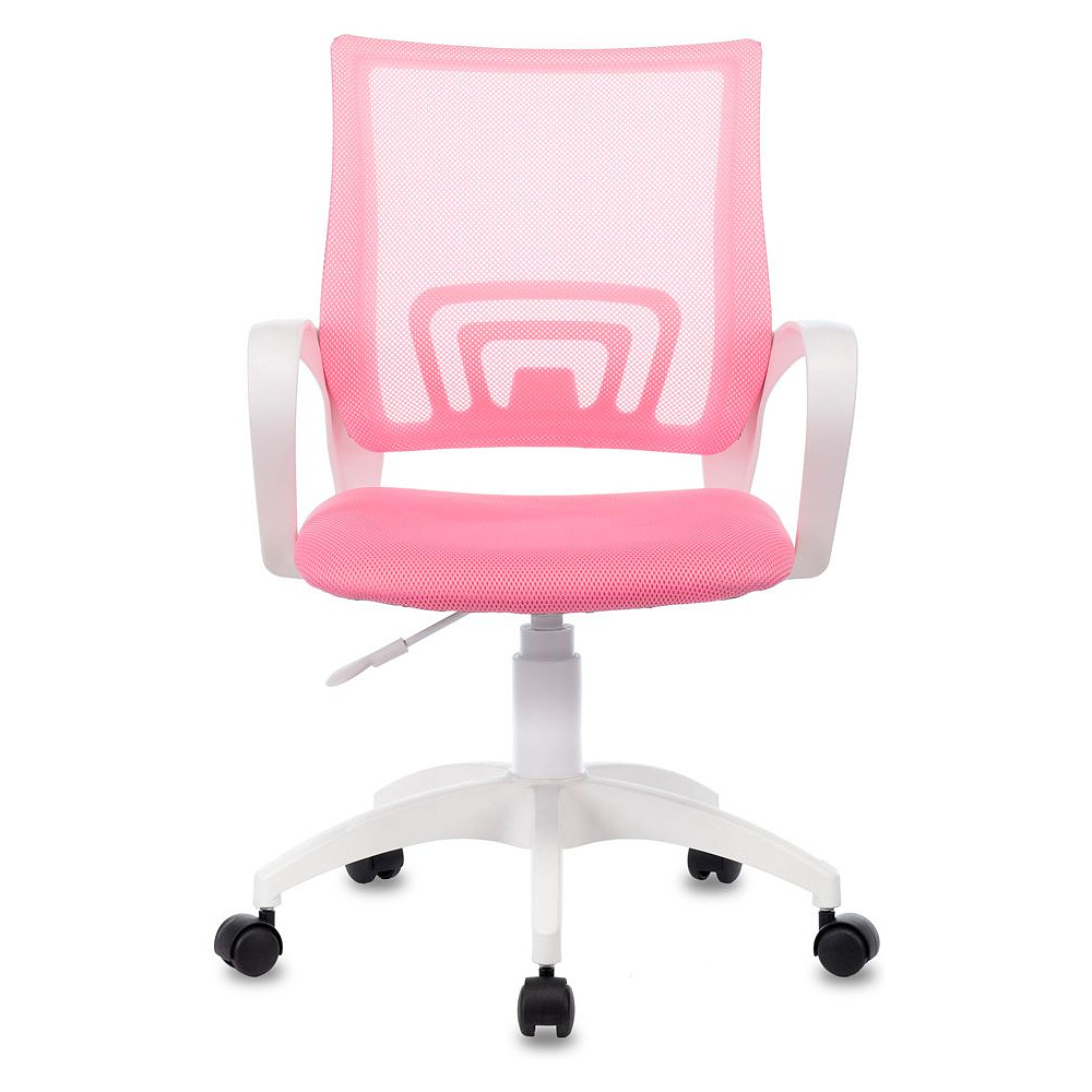 Кресло Бюрократ "CH-W695NLT", пластик, ткань, розовый TW-06A TW-13A - 4