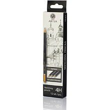 Карандаш чернографитный "Artea", 4H