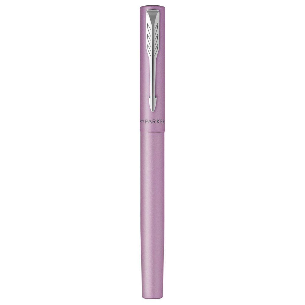 Ручка перьевая Parker "Vector XL F21", F, лиловый, патрон синий - 3