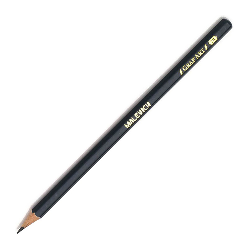 Карандаш чернографитный Малевичъ "Graf'Art", 2H