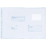 Пластиковый почтовый конверт, 1 шт, белый