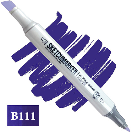 Маркер художественный "Brushmarker", двухсторонний, B111 лазурит