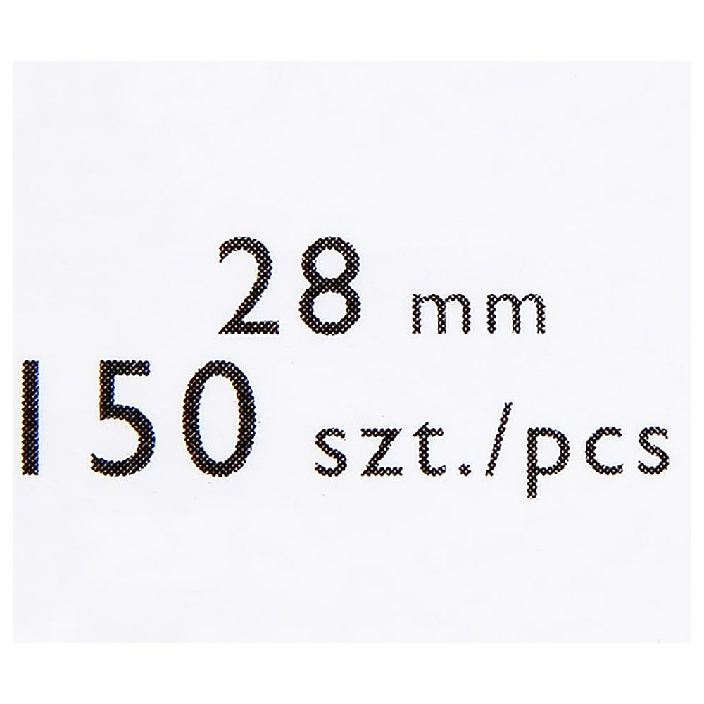 Скрепки "Q-Connect", 28 мм, 150 шт, ассорти - 3