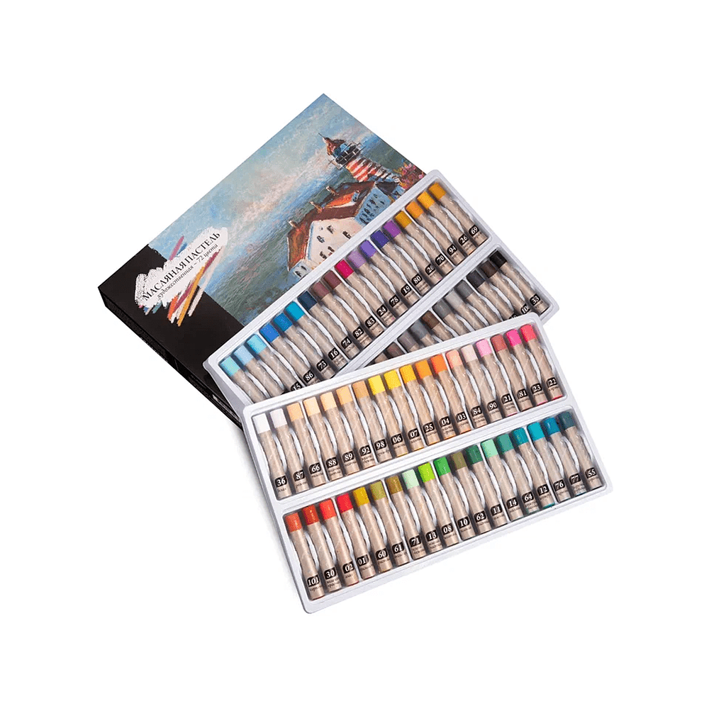 Пастель масляная "Малевичъ" профессиональная, 72 цвета - 7