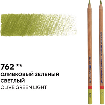 Карандаш цветной "Мастер-класс", 762, оливковый зеленый светлый - 2