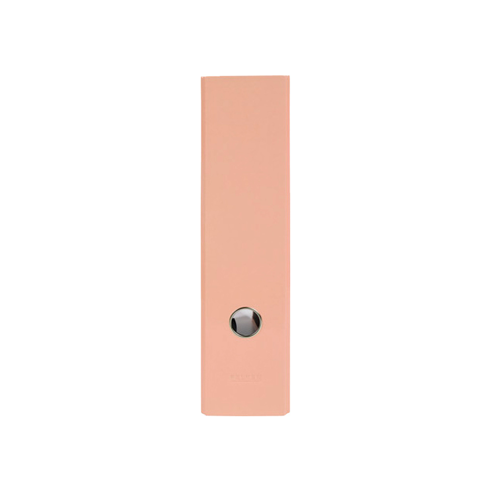 Папка-регистратор "Aquarel", А4, 80 мм, ламинированный картон, персиковый - 2