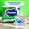 Бумага туалетная Zemma Natural Comfort, 32 рулона, 3 слоя, белый - 10