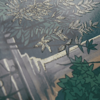 Тетрадь "Акварель (Эксклюзив)", А4, 96 листов, клетка, спираль сбоку, зеленый - 2