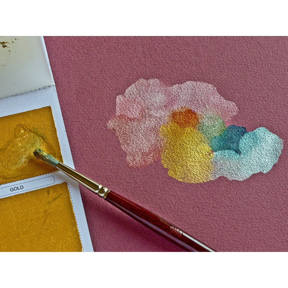 Бумага для смешанных техник "Fabriano. Cromia", 50х65 см, 220 г, бледно-коричневый - 3