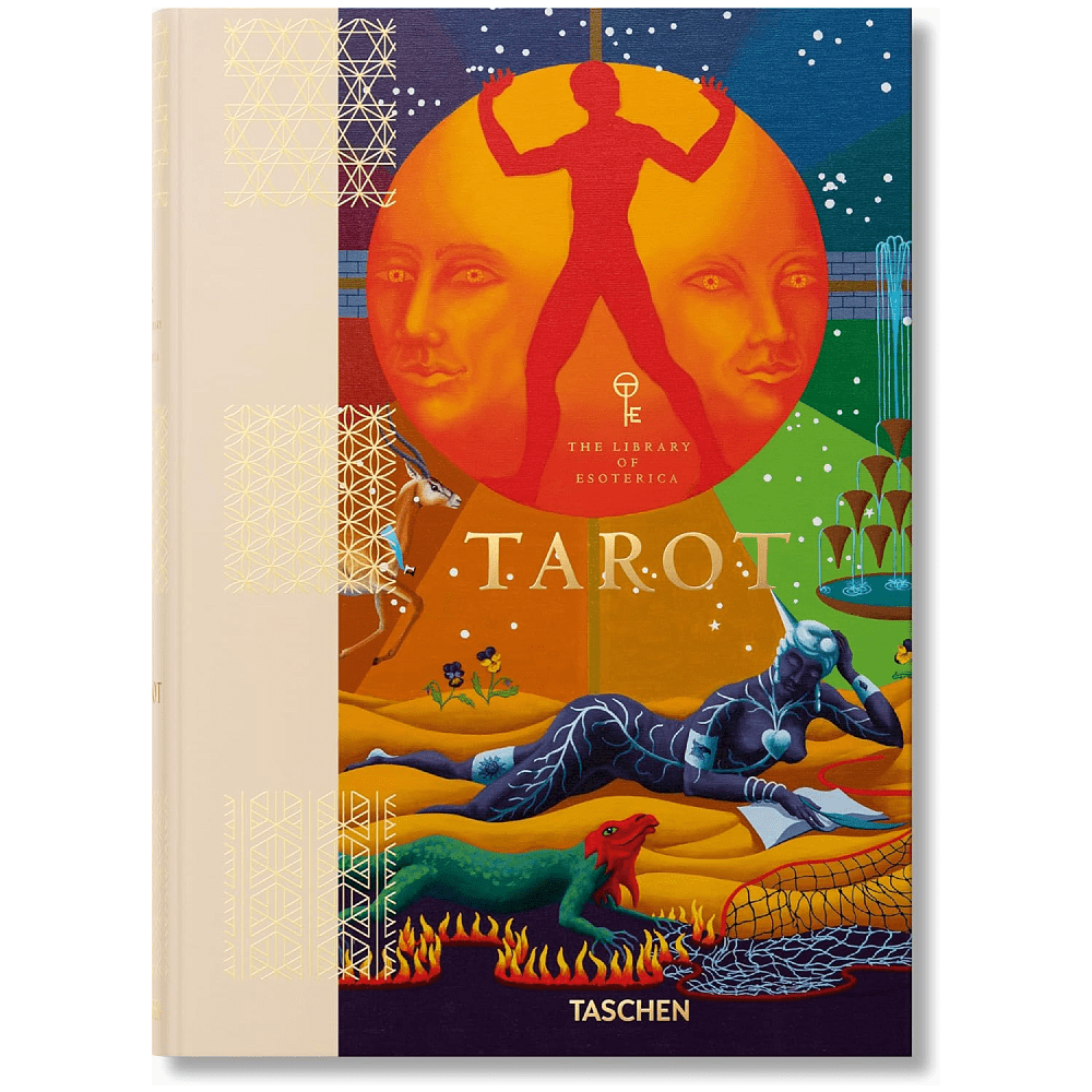 Книга на английском языке "Tarot. The Library of Esoterica", Jessica Hundley, Johannes Fiebig, Marcella Kroll