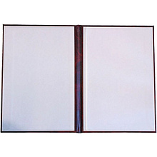 Папка адресная "Белорусский орнамент", бордовый