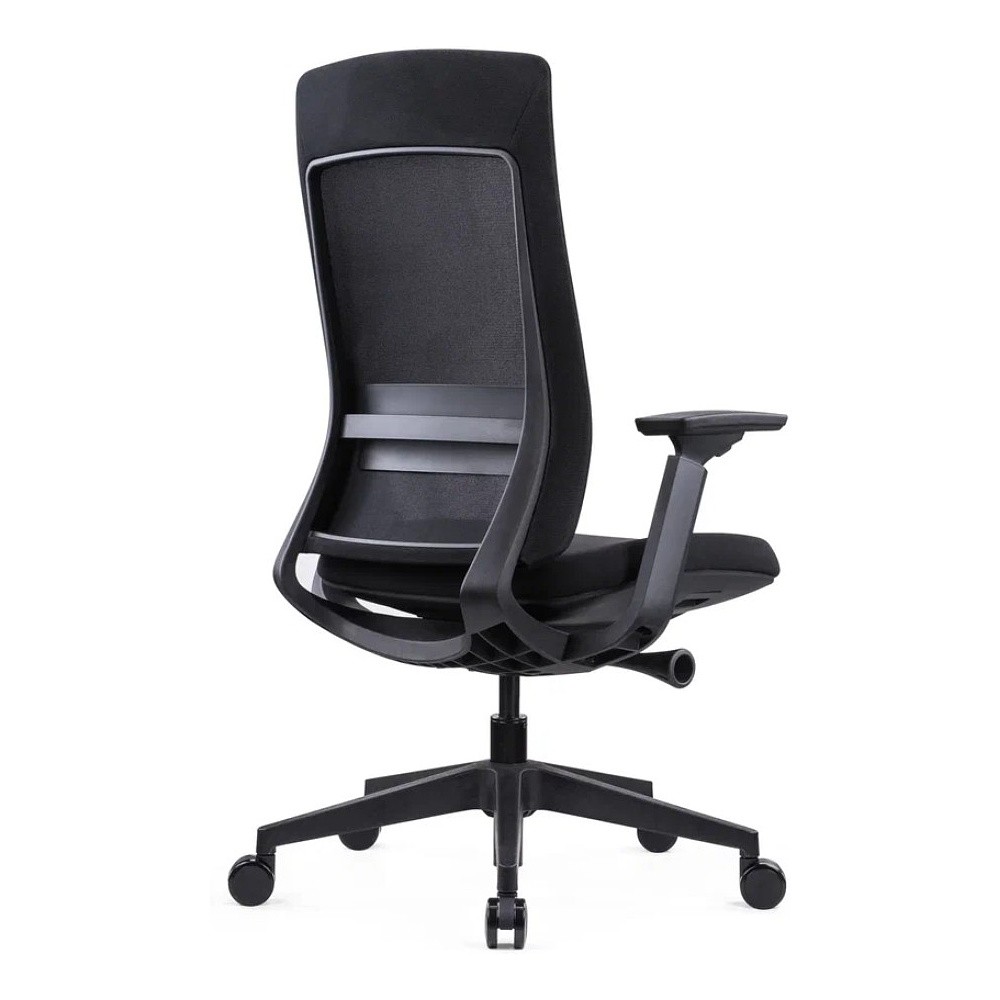 Кресло для руководителя SitZone E-VL002B, сетка, ткань, пластик, черный, -30% - 4