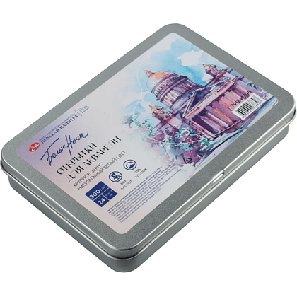 Открытки для акварели "Белые ночи", 24 листа - 3