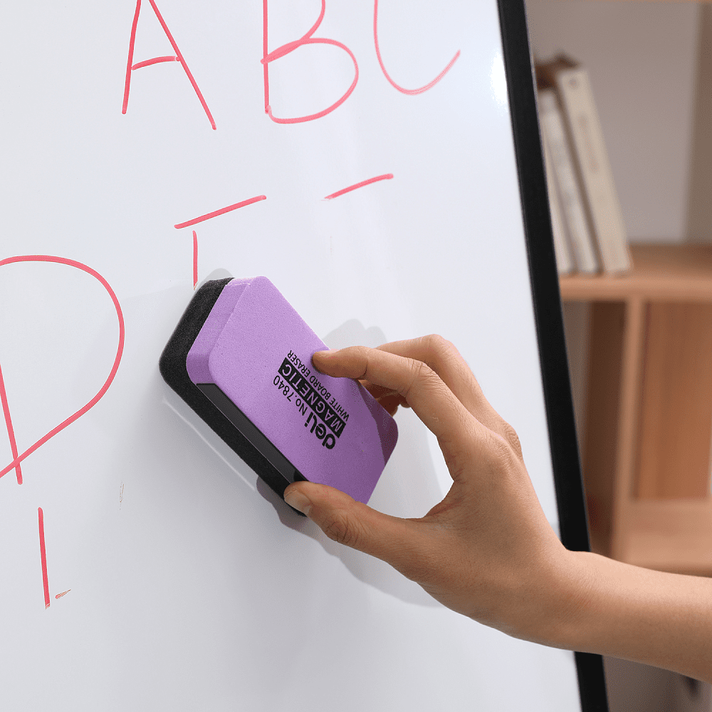 Щетка для доски магнитная "Deli", 110x50x30 мм., ассорти - 2