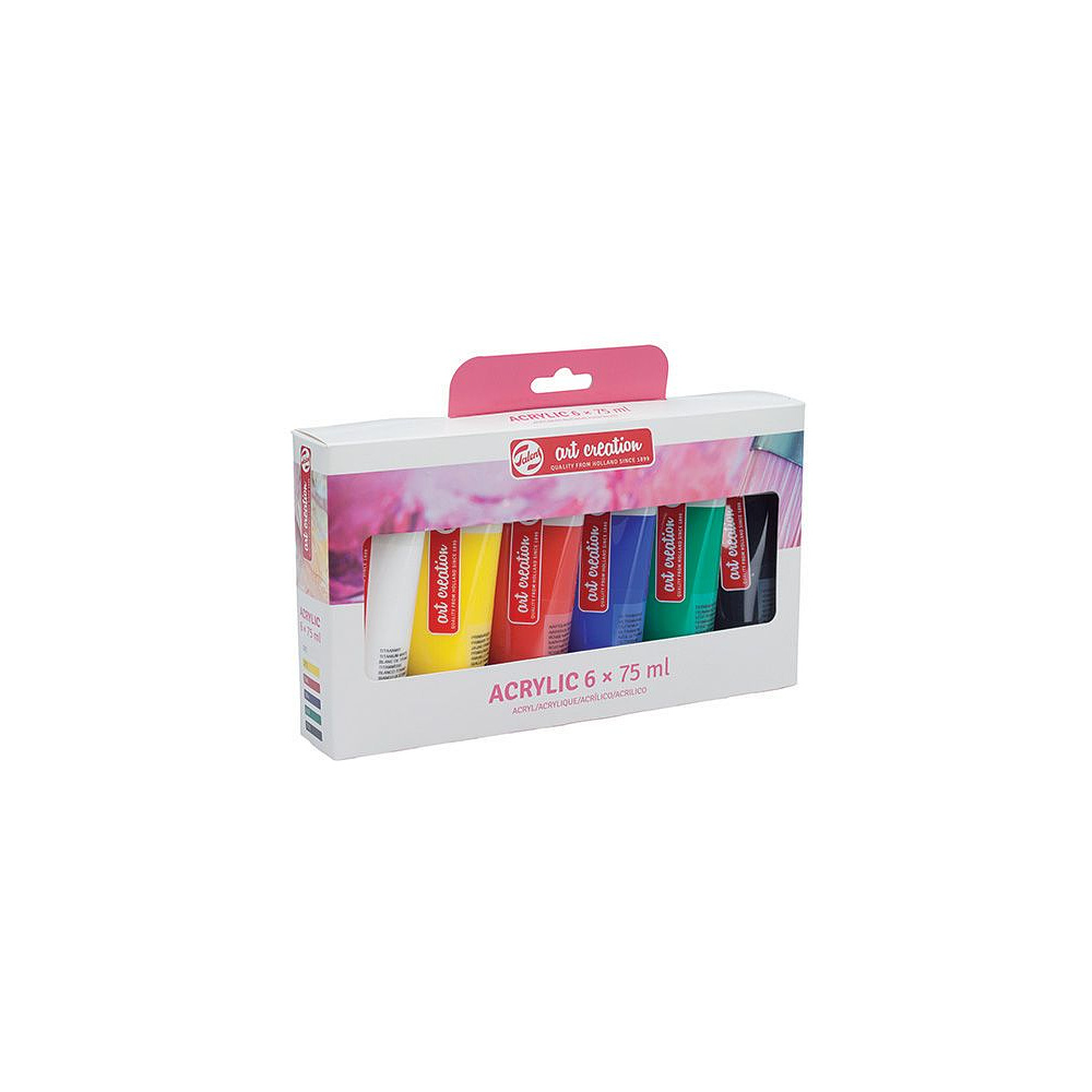 Набор красок акриловых "Talens art creation", 6 цветов