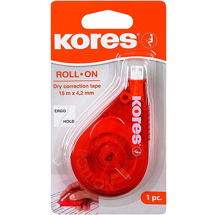 Корректирующий роллер "Roll-On", лента, 4.2x15 мм/м