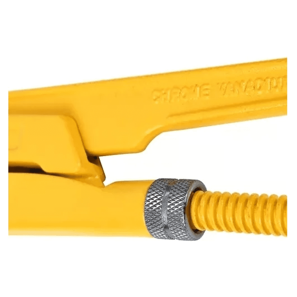 Ключ трубный Deli "EDL105167", желтый - 2