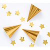 Колпаки праздничные "Золото", 6 шт, золотистый - 2