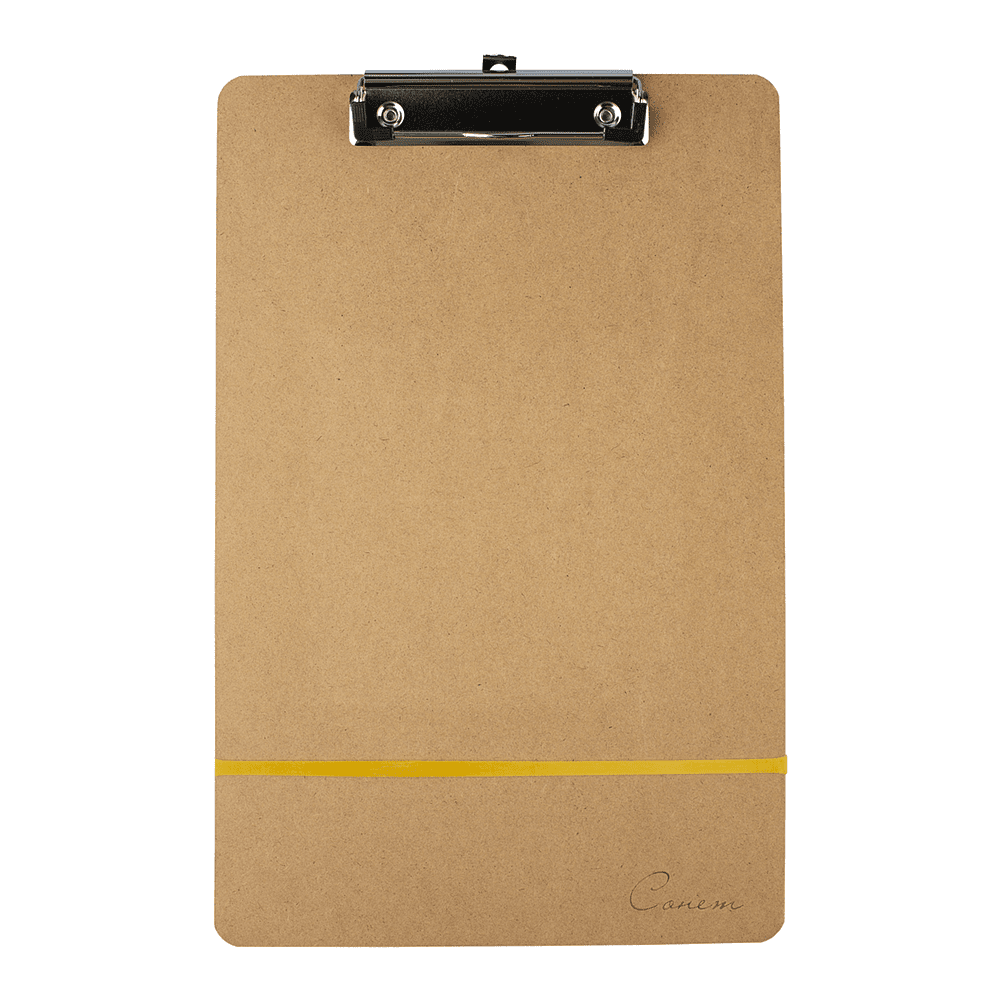 Планшет "Сонет", 22.7х35.5 см, с зажимом и резинкой 