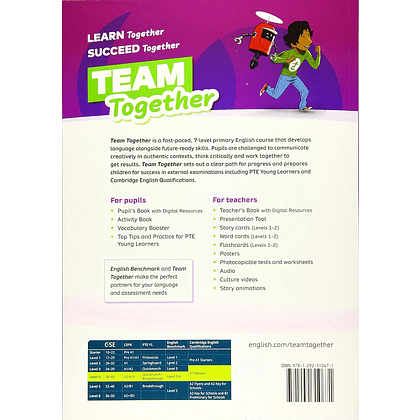 Книга "Team Together 4. Level A2. Pupil's Book with Digital Resources", Michelle Mahony, Kay Bentley, Tessa Lochowski - 2