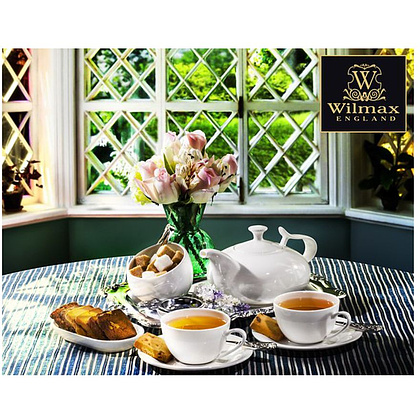 Чашка с блюдцем "WL-993000/1С", фарфор, 250 мл, белый - 2