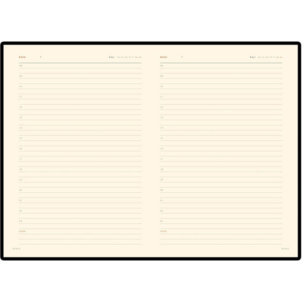 Ежедневник недатированный "Prestige", А5, 320 страниц, синий - 2