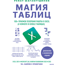 Книга "Магия таблиц. 100+ приемов ускорения работы в Excel (и немного в Google Таблицах)"