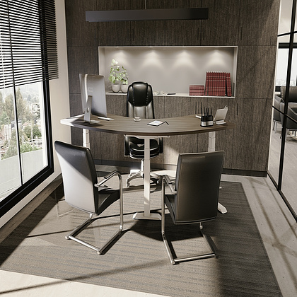 Каркас стола с электроприводом трехмоторный AOKE, Well Desk Wing Pro, черный (AK3YJYT-TYZF3-90/120/180 BK) - 3