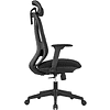 Кресло для руководителя SitZone U-090A, сетка, ткань, пластик, черный, -30% - 3