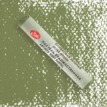 Пастель сухая "Мастер-класс", 754 оливковая зеленая - 2