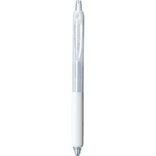 Ручка шариковая автоматическая "Low Viscosity", 0,7 мм, белый, стерж. синий