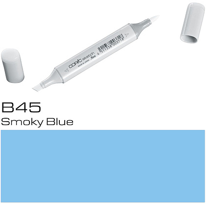 Маркер перманентный "Copic Sketch", B-45 дымчатый синий