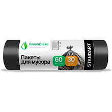 Мешки для мусора GreenClean Standart, 60 л