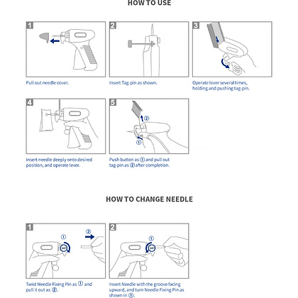 Пистолет-маркиратор игловой "МТХ-05F", тонкая игла - 3