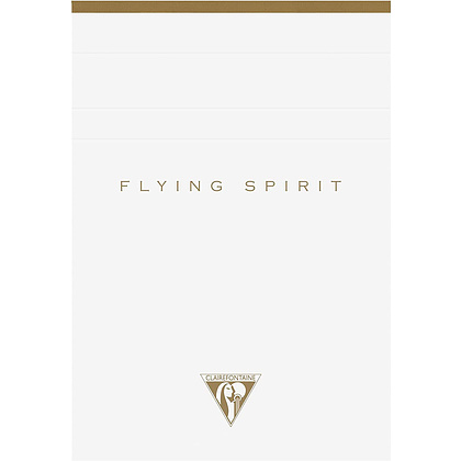 Блокнот "Flying Spirit", А6, 70 листов, линейка, белый