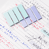 Закладки пластиковые "Deli", 12х44 мм, 1 цвет х 25 шт, ассорти пастель - 3