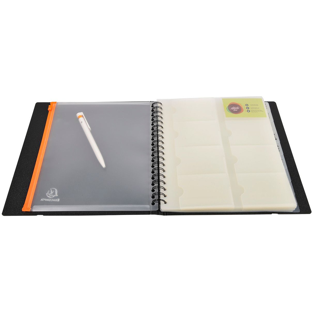 Визитница "Exacard", 265x250мм, черный - 6